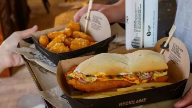 Milanesas: abren un local por semana y el primer fast-food del mundo sin plásticos