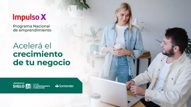 Llega otra edición de Impulso X, el programa de Santander y la Siglo 21 para potenciar emprendimientos con triple impacto y diversidad