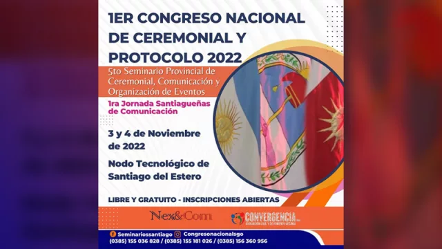 El Nodo Tecnológico será escenario del Primer Congreso Nacional de Ceremonial y Protocolo