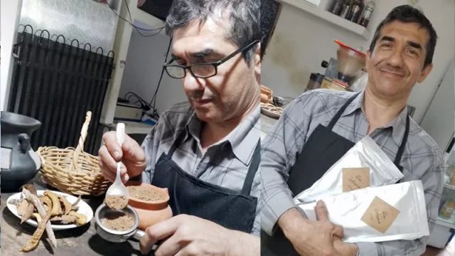 Chef santiagueño registra el café de algarroba y promete sacudir el mercado gastronómico