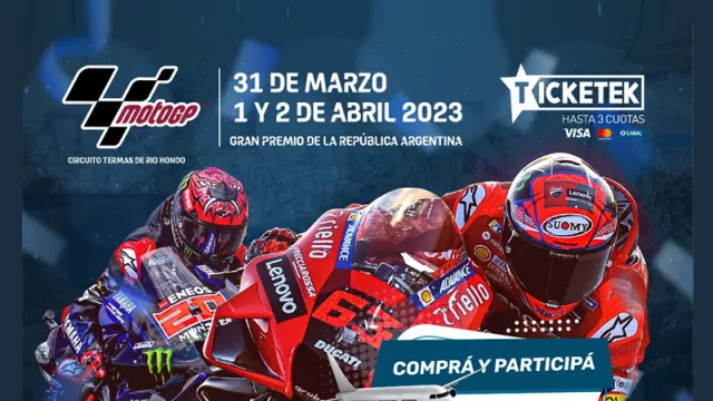 ¡No te duermas! Lanzan la preventa para la fecha del MotoGP en Las Termas