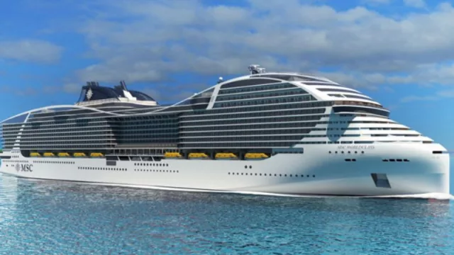 El nuevo megabarco de Miami: el MSC World America by Peugeot (con 2.626 camarotes y más de 40.000 m2 de espacio público)
