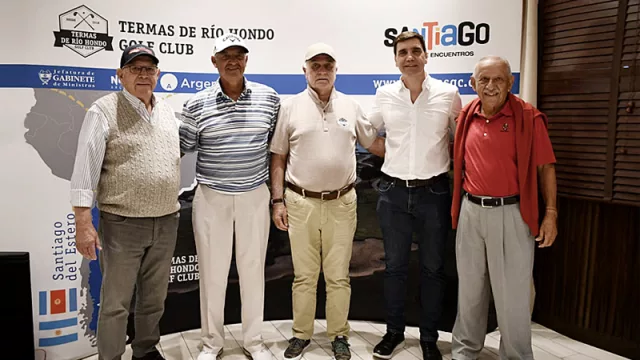 Jugadores de todo el país disfrutan en el Golf Club de las Termas del torneo nacional Four Ball Senior