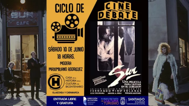 "Sur" de Pino Solanas en el Ciclo de Cine en Casa del Bicentenario