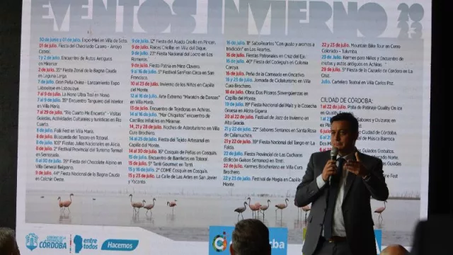 Están todos invitados: Córdoba presentó su intenso calendario de actividades y espectáculos para la temporada de invierno 2023