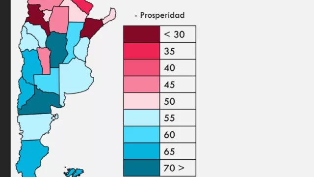 El interior no es todo lo mismo: mirá dónde queda cada provincia en el Index de Prosperidad de Havas (Santiago del Estero en la “C”)