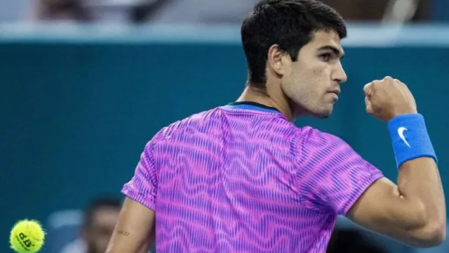 Miami open, el mundo ve el sol y la pelotita amarilla (análisis del partido: Carlos Alcaraz vs. Lorenzo Musetti)