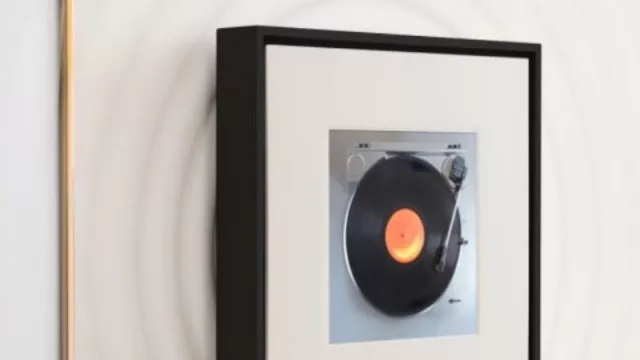 Y llegó nomás el sonido hermosamente enmarcado (ya se vende Music Frame)