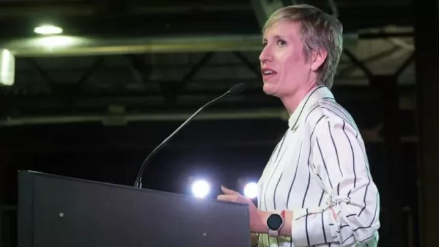 Jimena Latorre promociona Vaca Muerta en una convención de energía en Estados Unidos