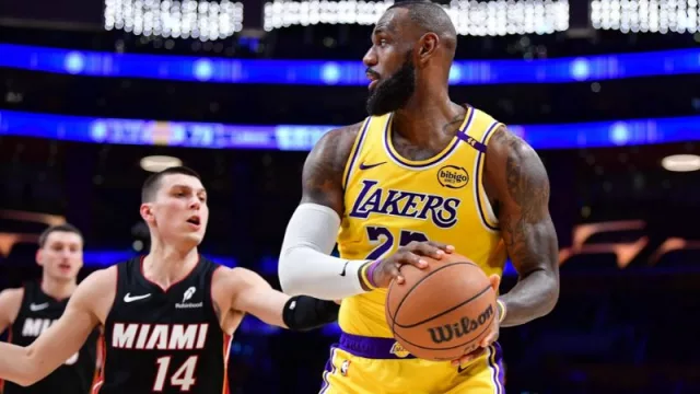 Lakers - Heat, fue un duelo épico: (LeBron James lidera la victoria, la remontan con una actuación magistral)