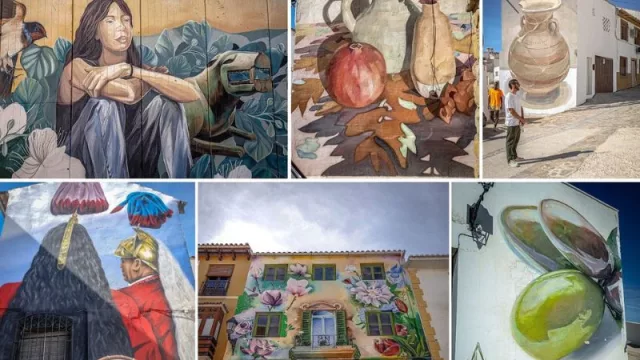 El pueblo andaluz que ha convertido sus calles en una galería de arte internacional