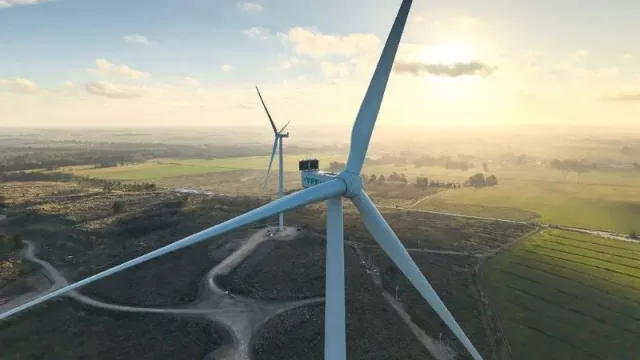 YPF Luz construye el parque eólico con los aerogeneradores más potentes de la Argentina