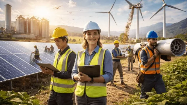 El empleo en energías renovables se desacelera por primera vez, pese al récord de nuevas instalaciones