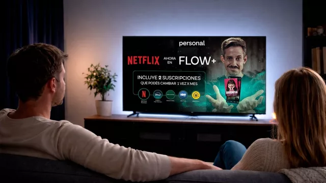 Personal suma Netflix a Flow+ y refuerza su oferta de streaming en Argentina